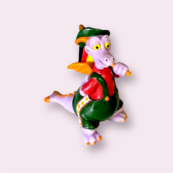 RARE Disney GERMAN FIGMENT DRAGON PVC Figure Epcot 82 World Showcase Germany WDW - Picture 3 of 9